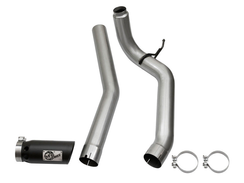 AFE 49-46113-B Bore HD DPF-Back SS Exhaust w/ Black Tip 2016 fits Nissan Titan