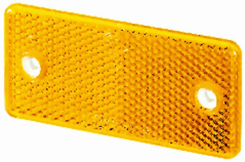 Hella 3326011 Reflex Reflector Yellow 8Ra