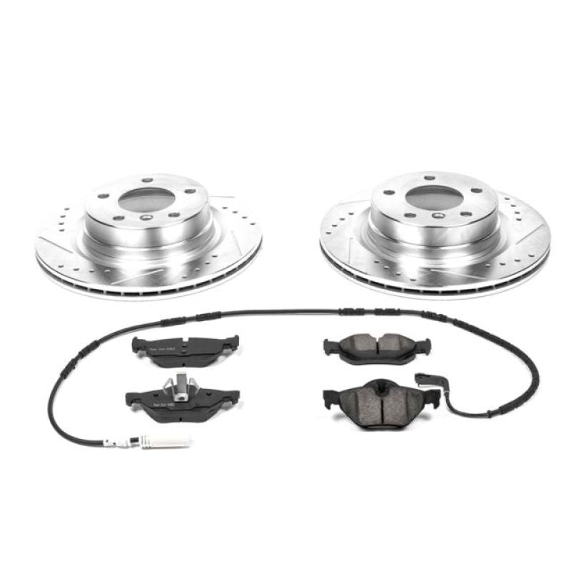 PowerStop K044 2006 fits BMW 325i Rear Z23 Evolution Sport Brake Kit