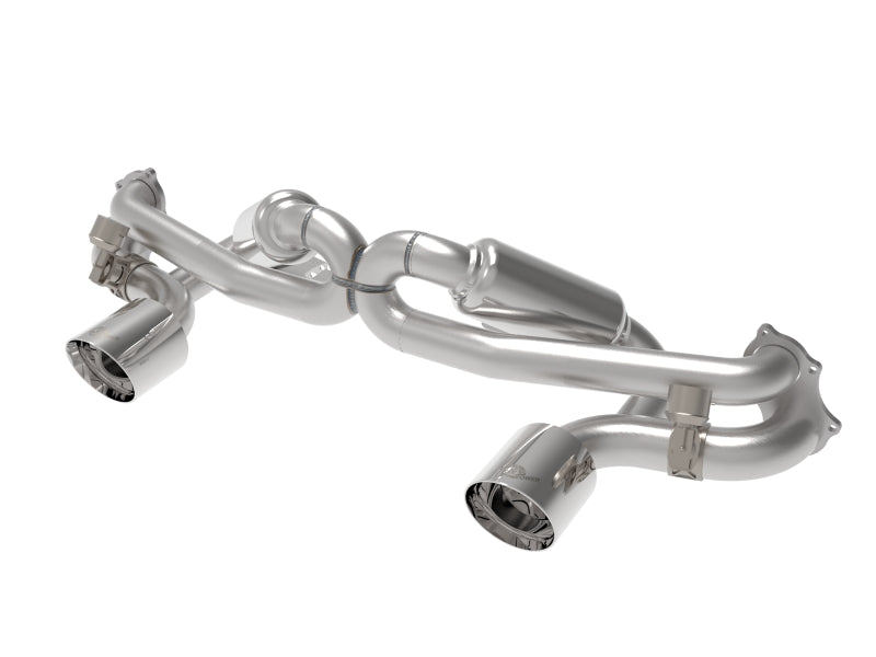AFE 49-36443-P rce XP 2.25in-2.5in 304SS Exhaust Cat-Back 20-22 fits Porsche Ca