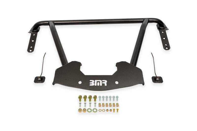 BMR CB400H 64-67 fits GM A-Body Bolt-On Front Reinforcement Chassis Brace - Bla