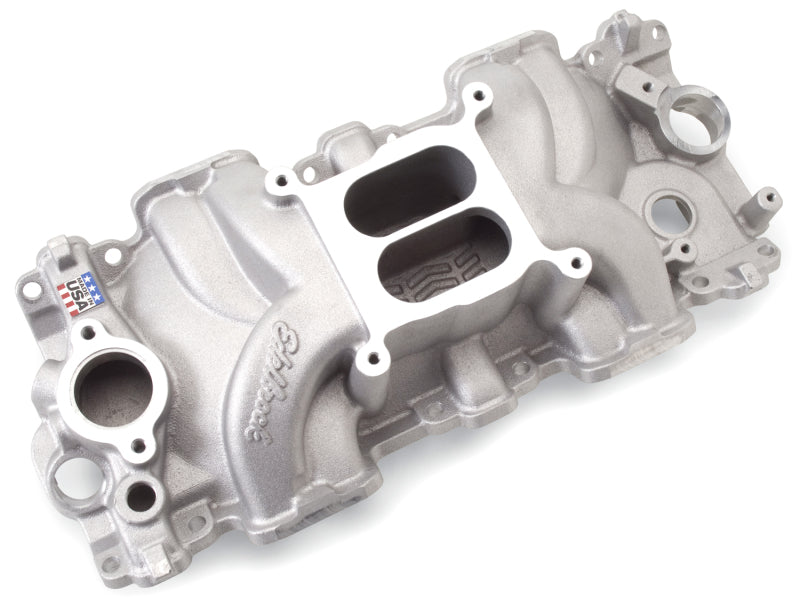 Edelbrock 7158 Intake Manifold Single Quad Perf RPM fits Chevrolet 348/409 Inwin Big Block Small Port