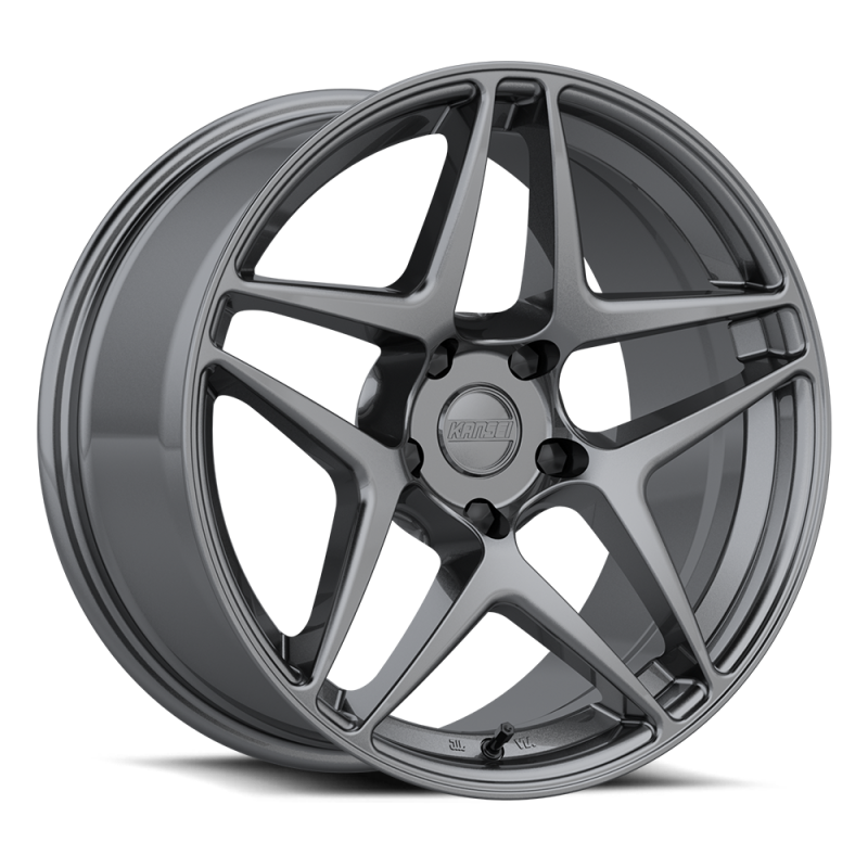 Kansei K15G-181516+12 K15G Astro 18x10.5in / 5x100 BP / 12mm Offset / 73.1mm Bore - Gunmetal Wheel