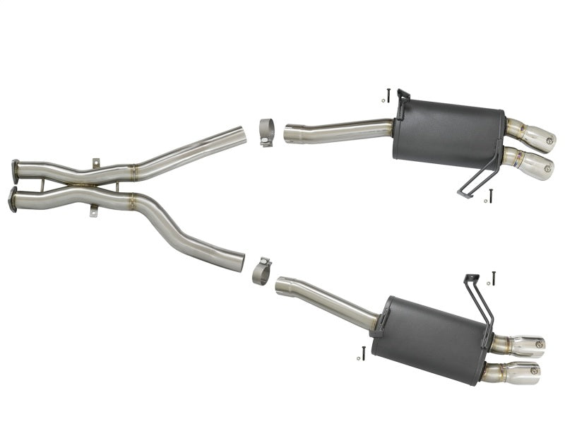 AFE 49-36339-P orce-Xp 2-1/2in 304 SS Cat-Back Exhaust w/Polished Tips 05-08 fi