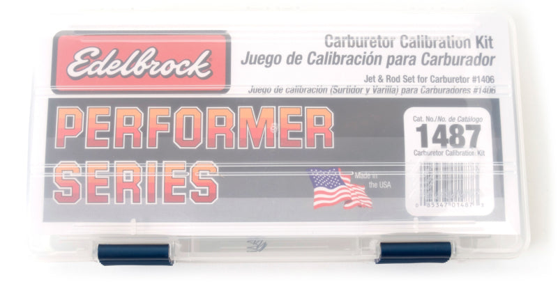 Edelbrock 1487 Jet / Rod Kit for 1406