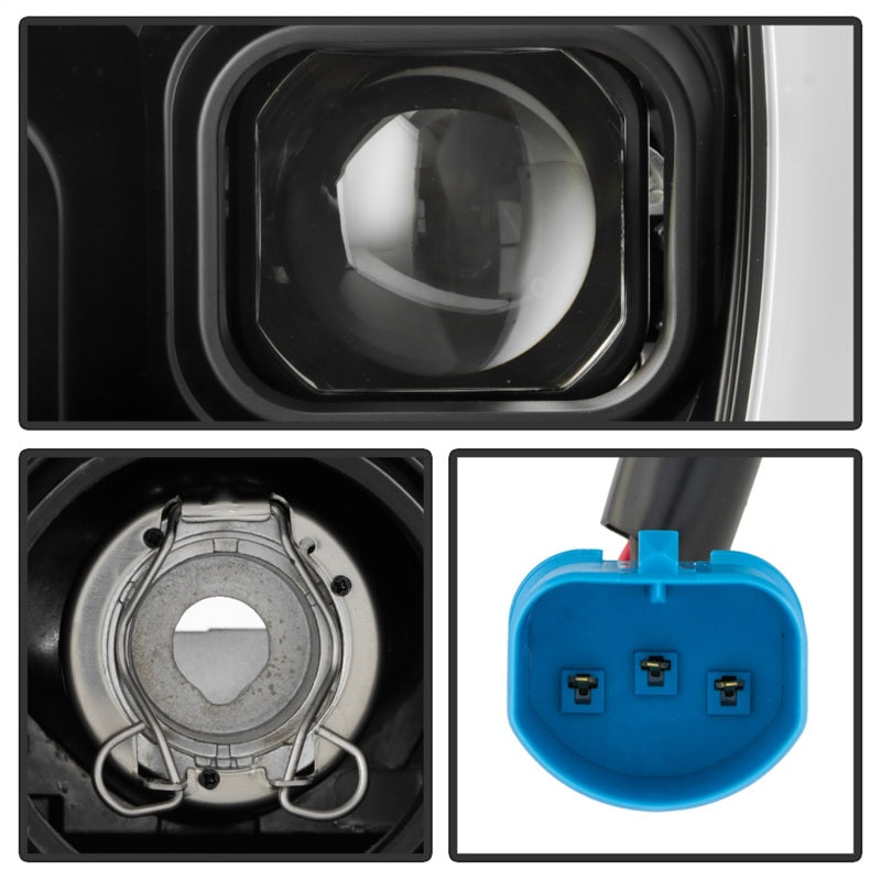 SPYDER 5089090 05-08 fits Nissan Frontier/05-07 Pathfinder Projector Headlights - BLK (PRO-YD-NF05V2SI-SEQGR-BK)