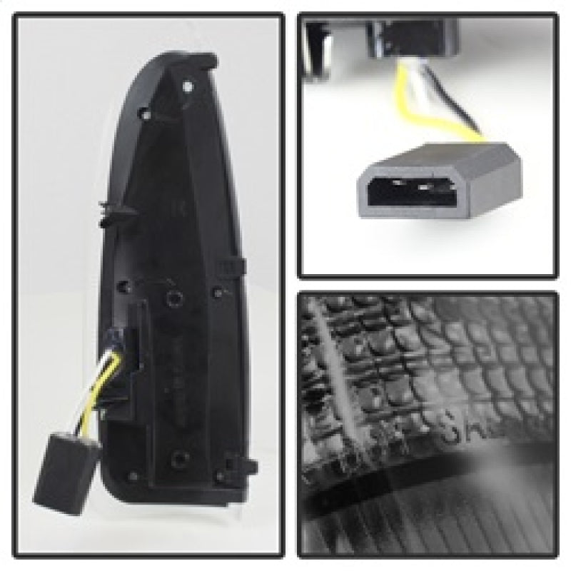 xTune 9924729 fits Ford Superduty F250-F650 03-07 Amber LED Mirror Signal Lens