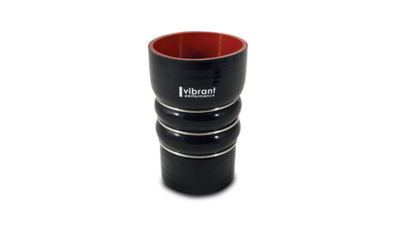 Vibrant 11866 CAC Transition Hose Coupler Hose ID - 4.00in x 3.00in