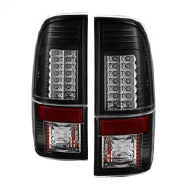Spyder 5029188 fits Ford 08-15 Super Duty Version 2 LED Tail Lights Black ALT-Y