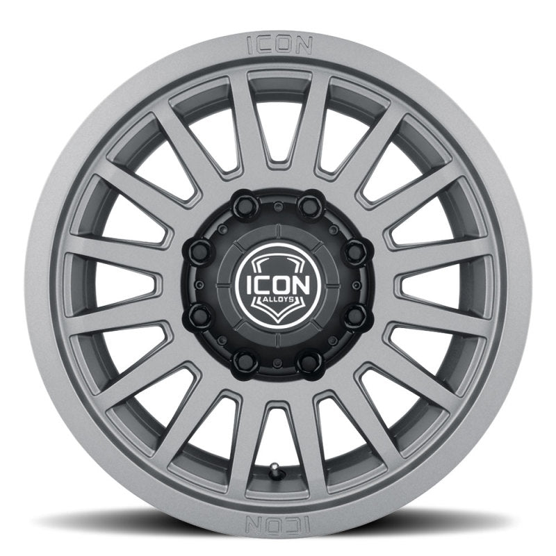 ICON 3618908152CH Recon SLX 18x9 8x170 BP 6mm Offset 5.25in BS 125mm Hub Bore Charcoal Wheel