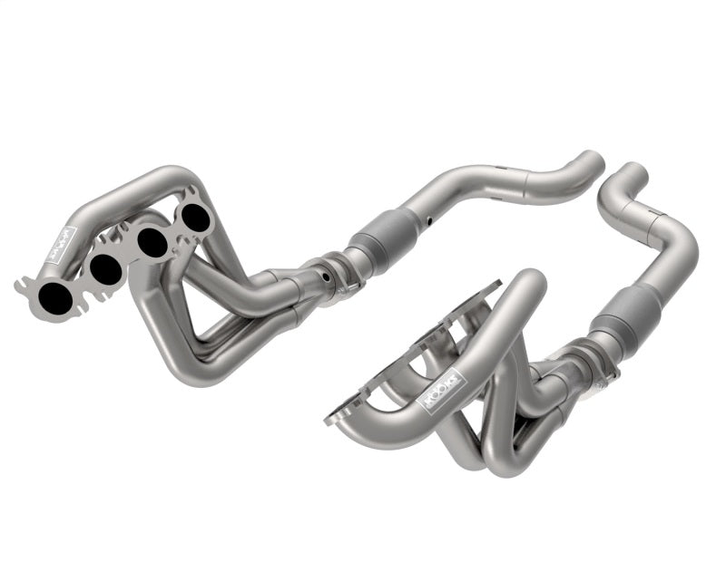 Kooks 1156H630 2020 Mustang GT500 5.2L 2in x 3in SS Headers w/GREEN Catted Connection Pipe