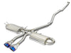 AFE 49-36621-L 3in 304 SS Cat-Back Exhaust System w/ Blue Tips 2017+ fits Hond