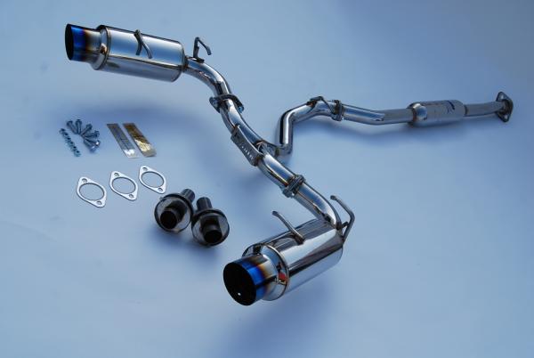 Invidia HS12SSTGTT 12 fits Scion FRS/BRZ 60mm N1 Ti-Tip Cat- Back Exhaust