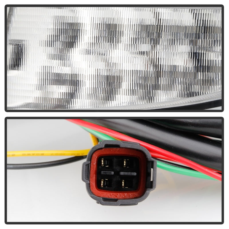 SPYDER 5086730 Subara fits Impreza WRX Hatchback LED Tail Light Seq Signal Black