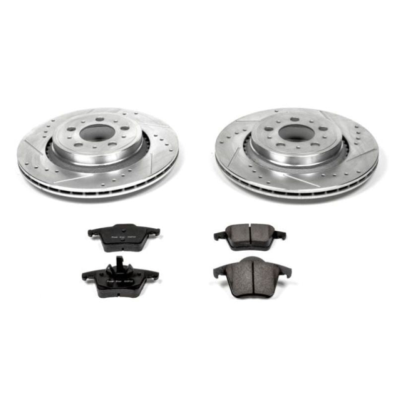 PowerStop K3039 fits Volvo 03-14 XC90 Rear Z23 Evolution Sport Brake Kit