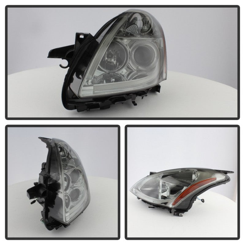 Spyder 5076854 fits Nissan 10-12 Altima 4Dr Projector Headlights Light DRL LED