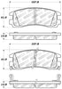 Stoptech 309.0698 Sport Brake Pads w/Shims and Hardware - Front