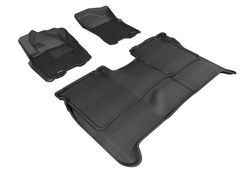 3D MAXpider L1NS06301509 22-23 fits Kia Sorento 7-Seat Kagu Black R1 R2 R3
