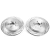 PowerStop fits Lexus 16-19 RX350 Rear Evolution Drilled & Slotted Rotors - Pair
