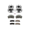 Power Stop KCOE4595 07 fits Ford F-350 Super Duty Front Autospecialty Kit w/Cals