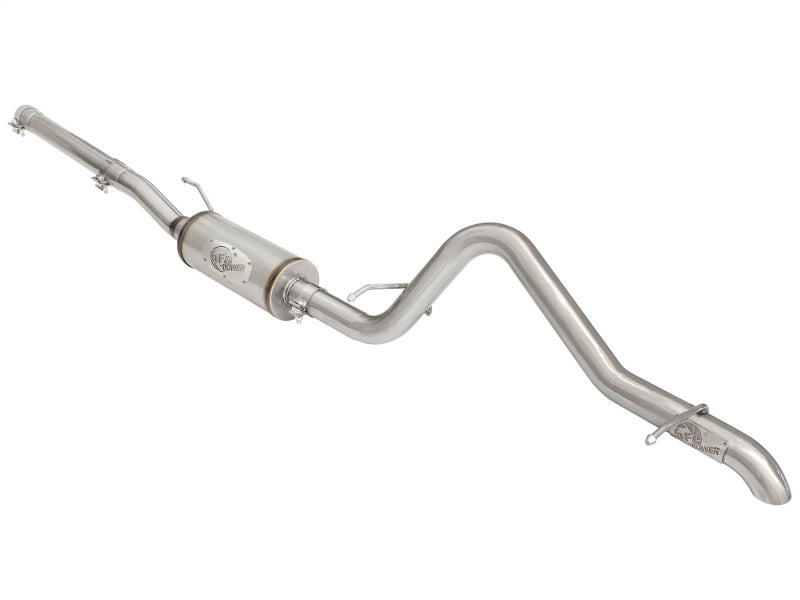 AFE 49-48057 rce XP 2-1/2in SS-409 Cat-Back Exhausts w/ 18in Muffler 07-17 fits