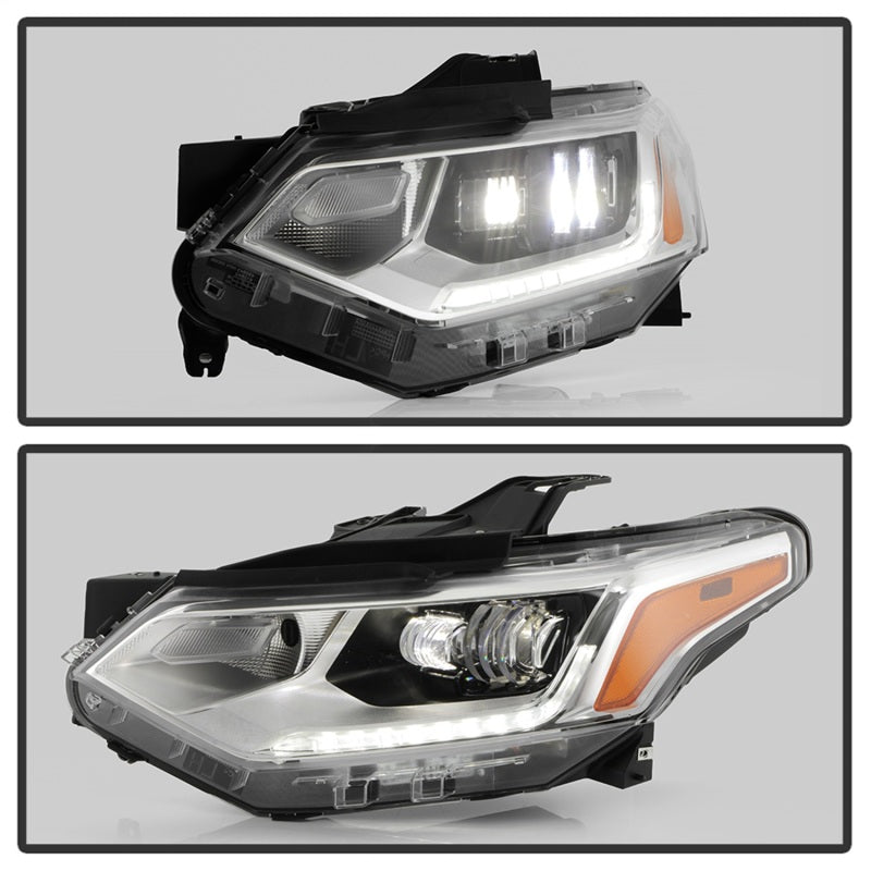 xTune 9956263 18-21 fits Chevrolet Traverse Full LED HeadLight - OE Left (Signa