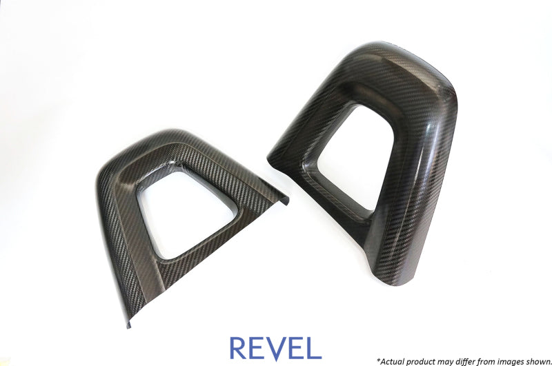 Revel 1TR4GT0AM10 GT Dry Carbon Headrest Covers (Left & Right) 16-18 fits Mazda