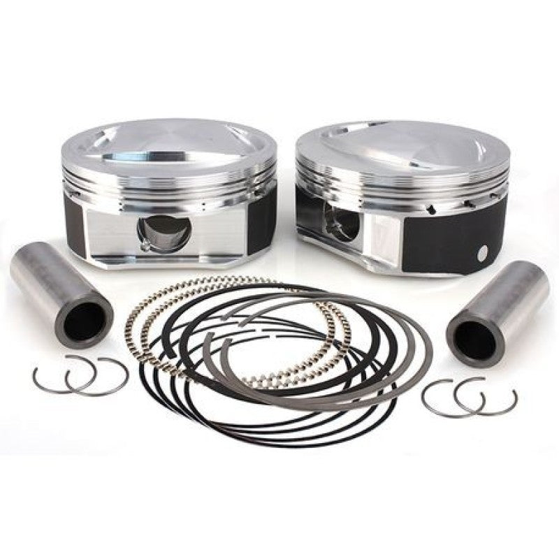 S&S 920-0114 Cycle 2007+ BT 1.0895in CR Height .927in WP 4in Piston Set