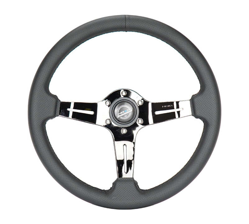 NRG ST-010BC-PR ST-010BC-PR Light Weight Gaming Steering Wheel - 350mm 3 Black