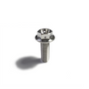 Ticon 126-00515-0525 Industries Titanium Bolt Flanged M10x25x1.25TP 14mm 6pt Head Drilled
