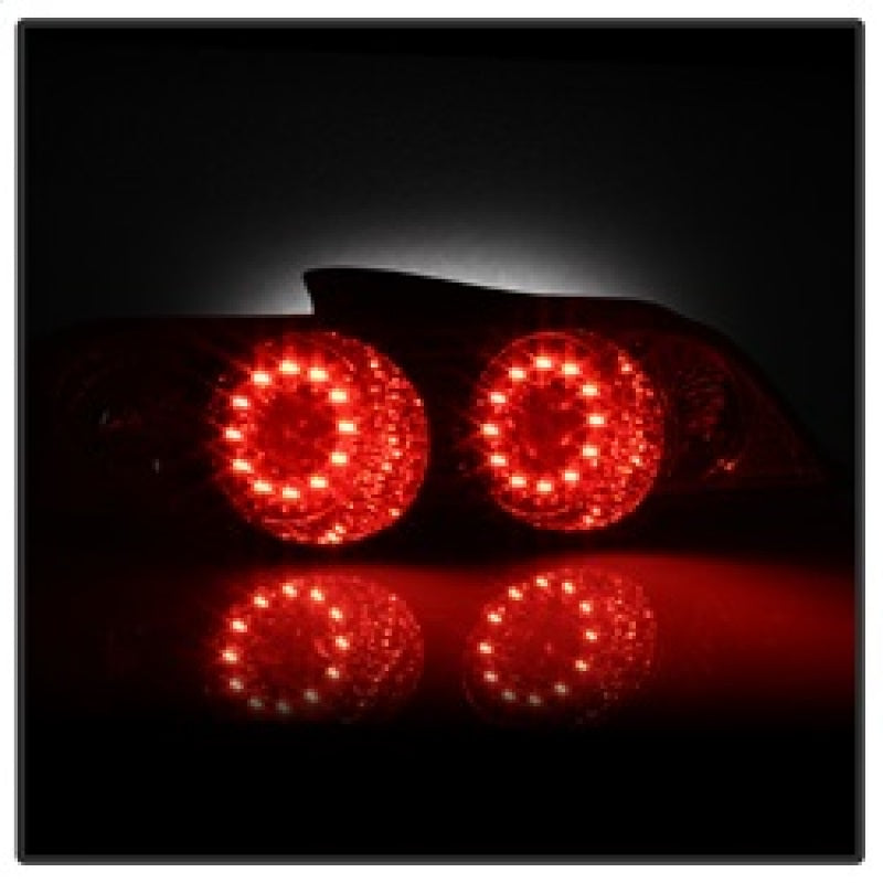 Spyder 5000385 fits Acura 02-04 RSX LED Tail Lights Red Clear ALT-YD-ARSX02-LED