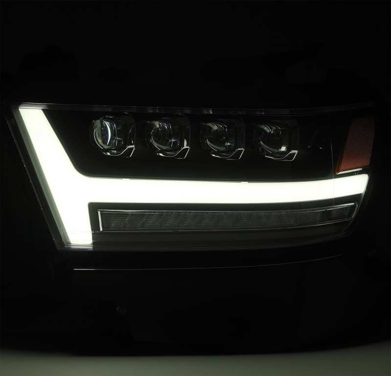 AlphaRex 880518 fits Ram 19-20 1500HD NOVA LED Proj Headlight Plank Style Matte