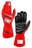 OMP IB0-0776-B01-061-L First Gloves - Red Sz L
