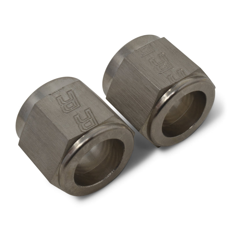 Russell 660571 Performance -6 AN Tube Nuts 3/8in dia. (Endura) (2 pcs.)