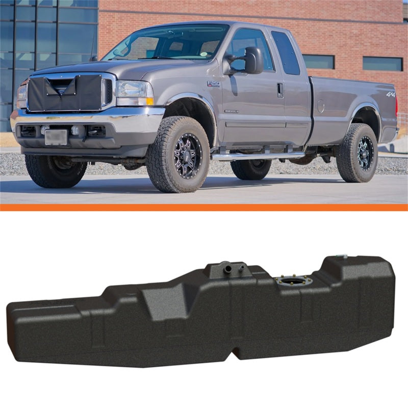 fits Titan Fuel Tanks 7020599 99-07 Ford F-250/F-350 PowerStroke Crew/Ext. Cab Long Bed 60 Gal. XXL Mid-Ship Tank