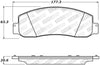 Stoptech 305.1069 Street Select Brake Pads - Rear
