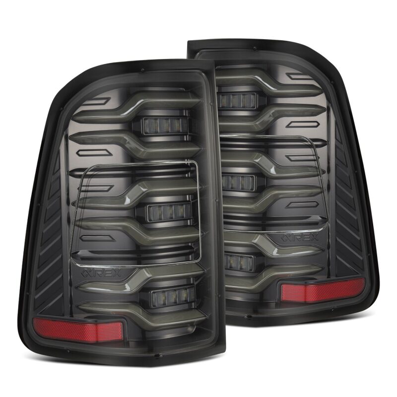 AlphaRex 640030 19-21 fits Dodge Ram 1500 Luxx-Series LED Tail Lights Alpha-B