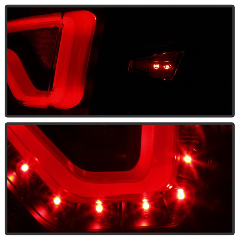 xTune 9042164 14-18 fits Chevy Impala (Excl 14-16 Limited) LED Tail Lights - Bl