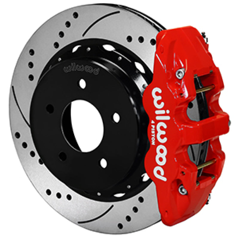 Wilwood 140-17673-DR fits 88-98 fits GM C1500 Aero4 SRP Rear Brake Kit 14in Rot
