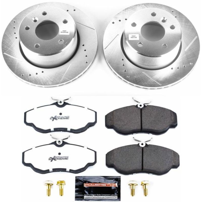 PowerStop K5106 36 99 04 fits Rover Discovery Front Z36 Truck & Tow Brake Kit