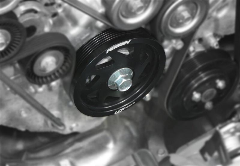 Perrin Performance PSP-ENG-101BK PERRIN fits Subaru Lightened Crank Pulley Black