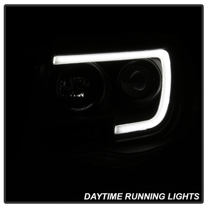 Spyder 5085771 fits Toyota 05-11 Tacoma Ver 2 Proj Headlights - Light Bar DRL -