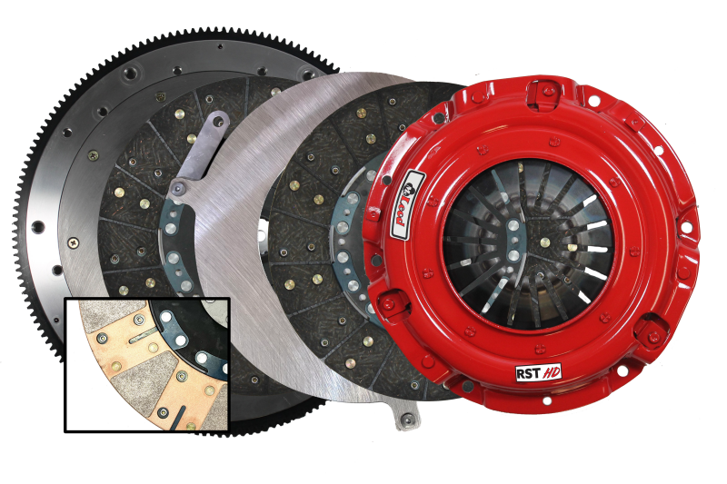 McLeod Racing RST HD Twin w/ Aluminum Flywheel - 05-17 Mustang 4.6/5.0L - 1-1/8 x 26 Spline - 164T