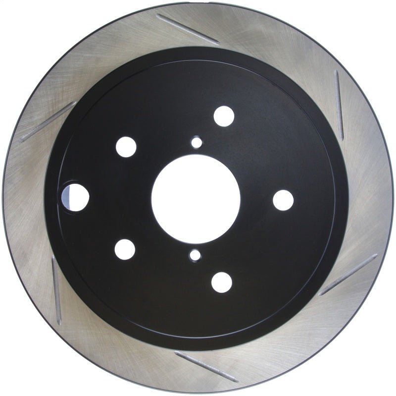 Stoptech 126.47032SL Power Slot 2015 fits Subaru WRX (w/o EyeSight) Rear Left Slotted Rotor