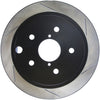 Stoptech 126.47032SL Power Slot 2015 fits Subaru WRX (w/o EyeSight) Rear Left Slotted Rotor