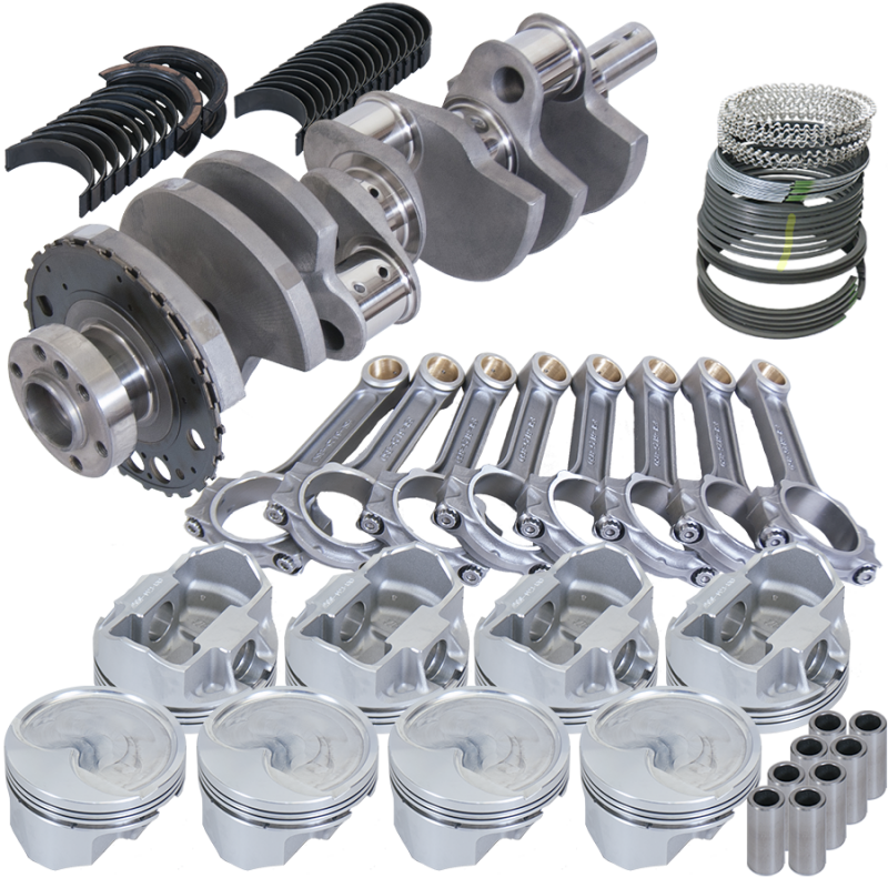 Eagle 627144010 fits Chevy LS2 4.000in Crank 24 Tth Reluctor 6.125in I-Beam Rods 4.010in Pistons Rotating Assembly