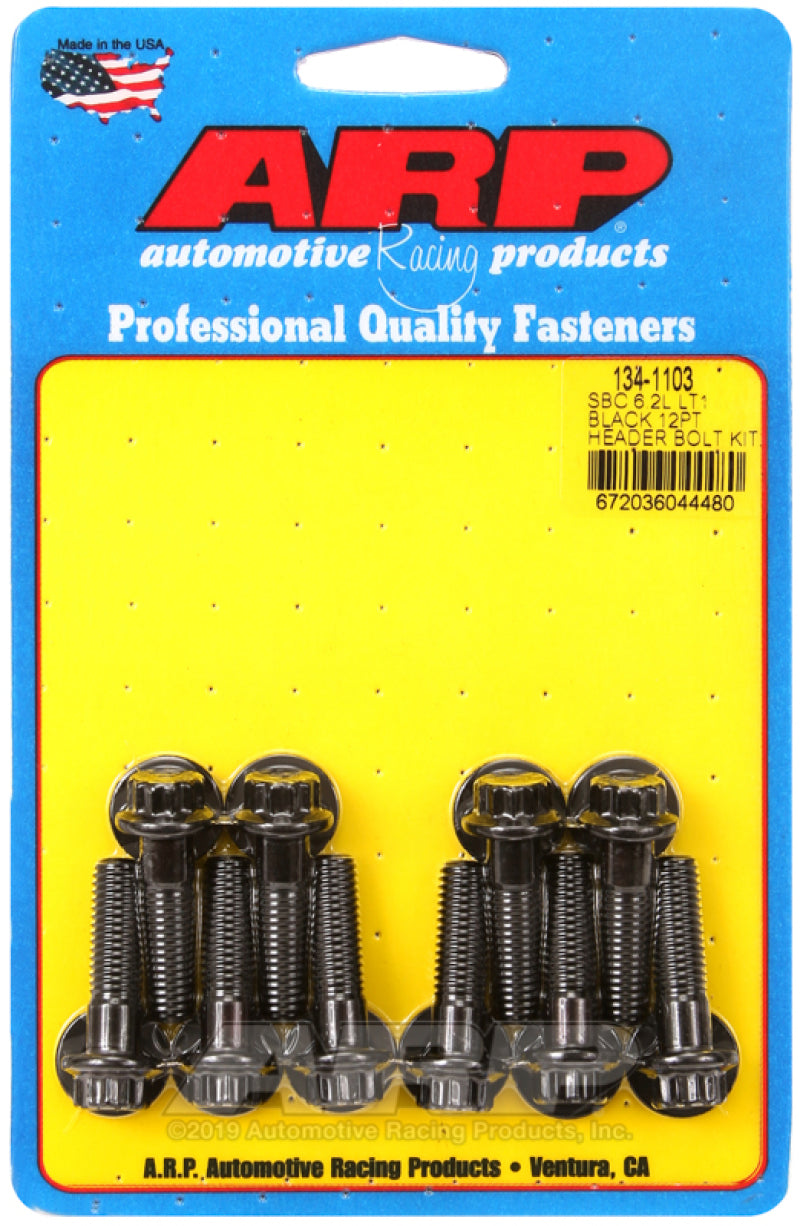 ARP 134-1103 fits SBC 6.2L LT1 12pt Header Bolt Kit