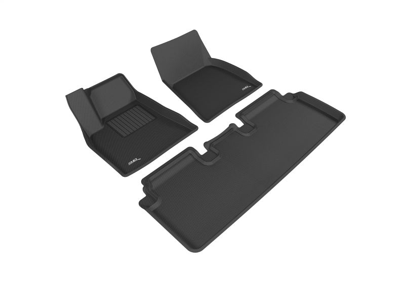 3D MAXpider L1TL00001509 2011-2013 fits Kia Soul Kagu 2nd Row Floormats - Gray