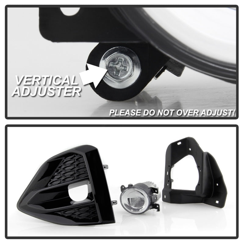 Spyder 5087096 fits Nissan 09-21 Maxima OEM Full LED Fog Lights w/Switch Clear