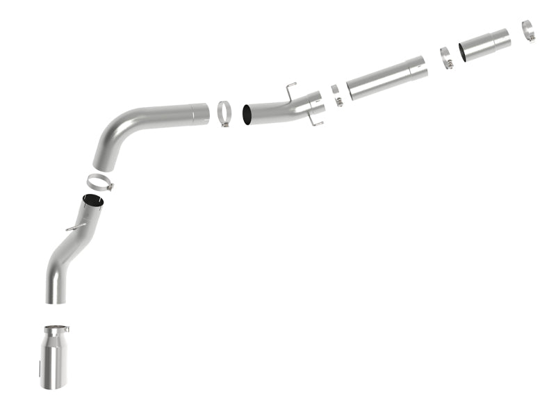 AFE 49-42078-P BORE HD 5in 409-SS DPF-Back Exhaust w/Pol Tip 19-20 fits Ram Die